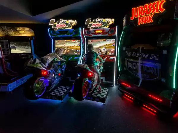 Uit je dak gaan in de Game Arcade. Foto: Taurus