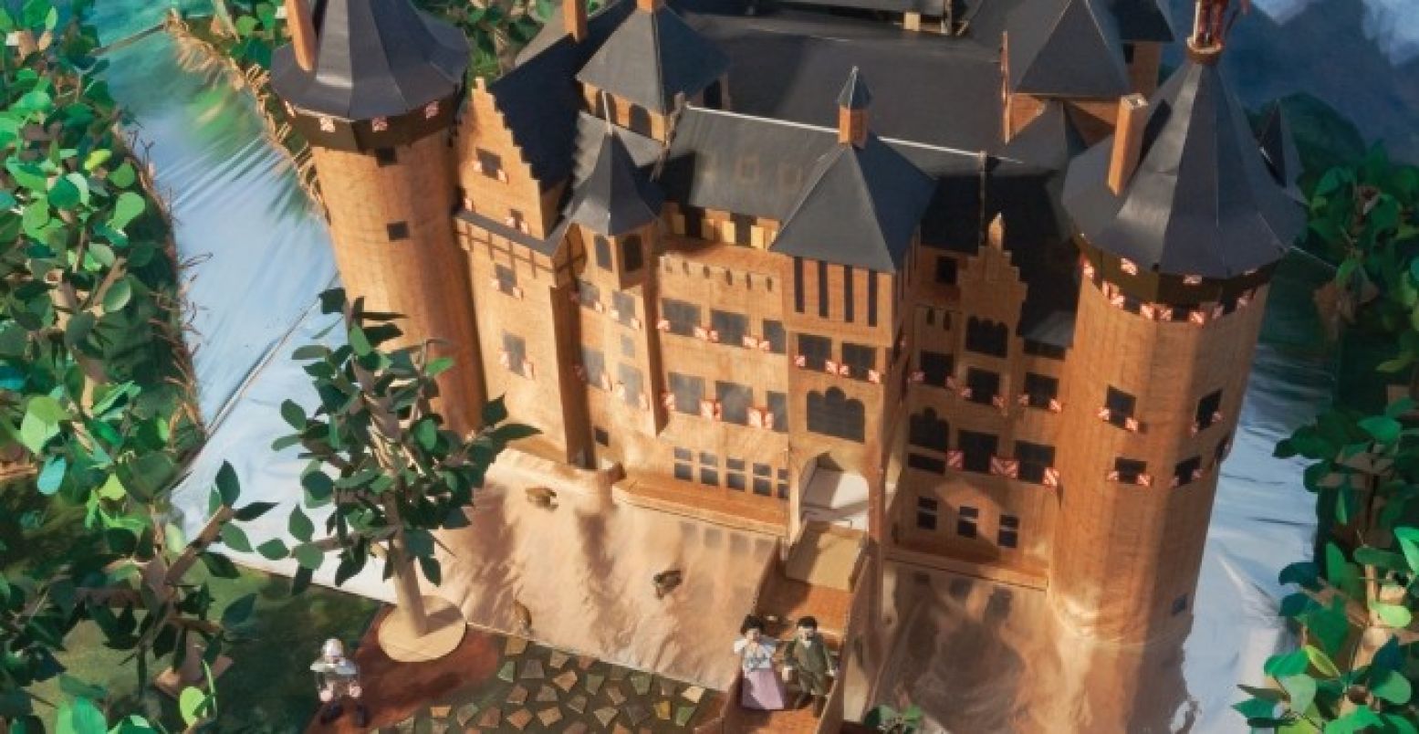 Mooi hè? Bewonder levensechte maquettes uit het boek 'Verhalen uit Kasteel de Haar' in de meivakantie!