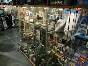 Een tastbare tijdlijn van gamegeschiedenis. Foto: Gameshop Twente ©
