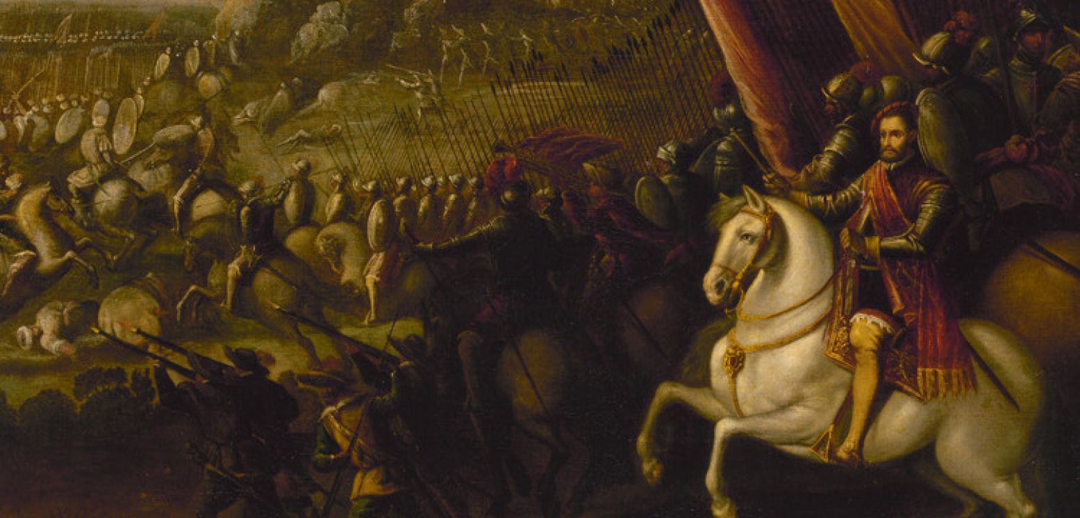 Juan de la Corte - De veldslag (waarschijnlijk 1643) © State Hermitage Museum, St Petersburg.