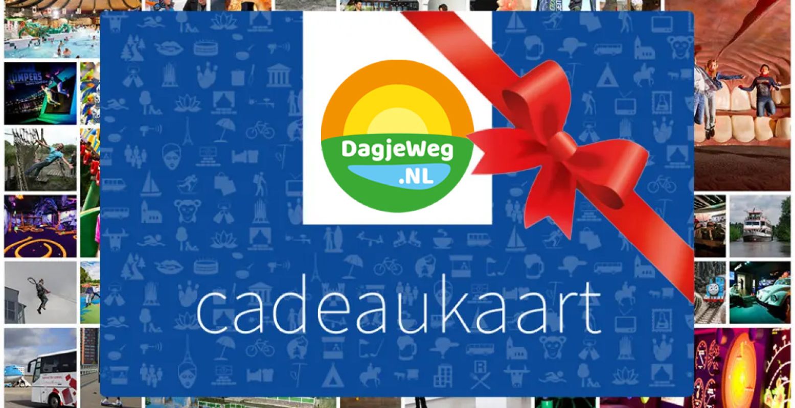 Geef iemand een dagje weg cadeau met de DagjeWeg.NL Cadeaukaart!