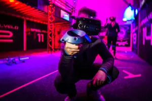 Ga jij voor een virtuele escape room of lasergame? Foto: The VR Room