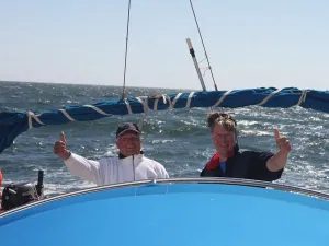 Co-Sailing Hartstikke leuk, een dagje zeilen. Foto: Co-Sailing