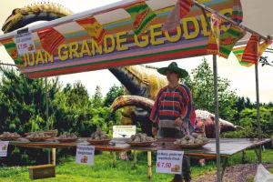 Geomarkt tussen de Dino's