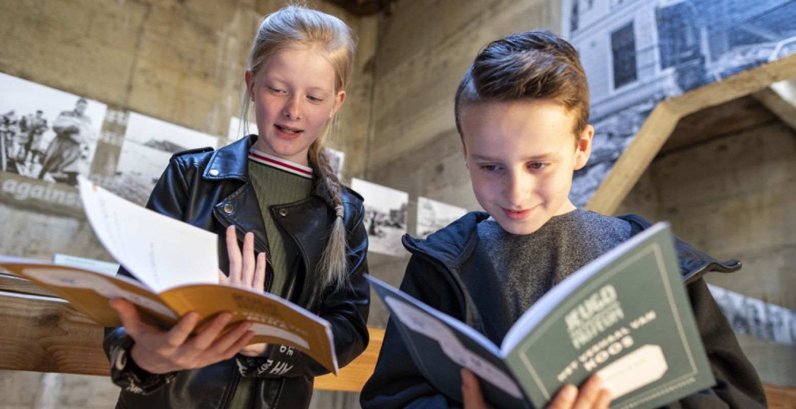 Met de jeugdroute van het Watersnoodmuseum ontdek je de verhalen van Koos en Mina. Foto: Watersnoodmuseum / Liza de Bie