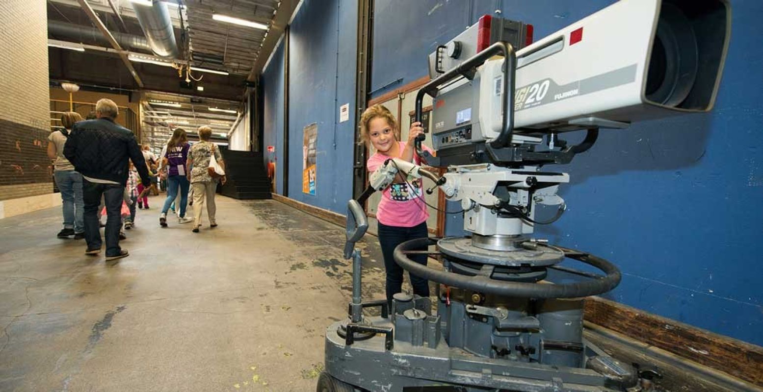 Ontdek hoe een camera werkt tijdens de Open Studio Dagen in Hilversum. Foto: Oscar Timmers.