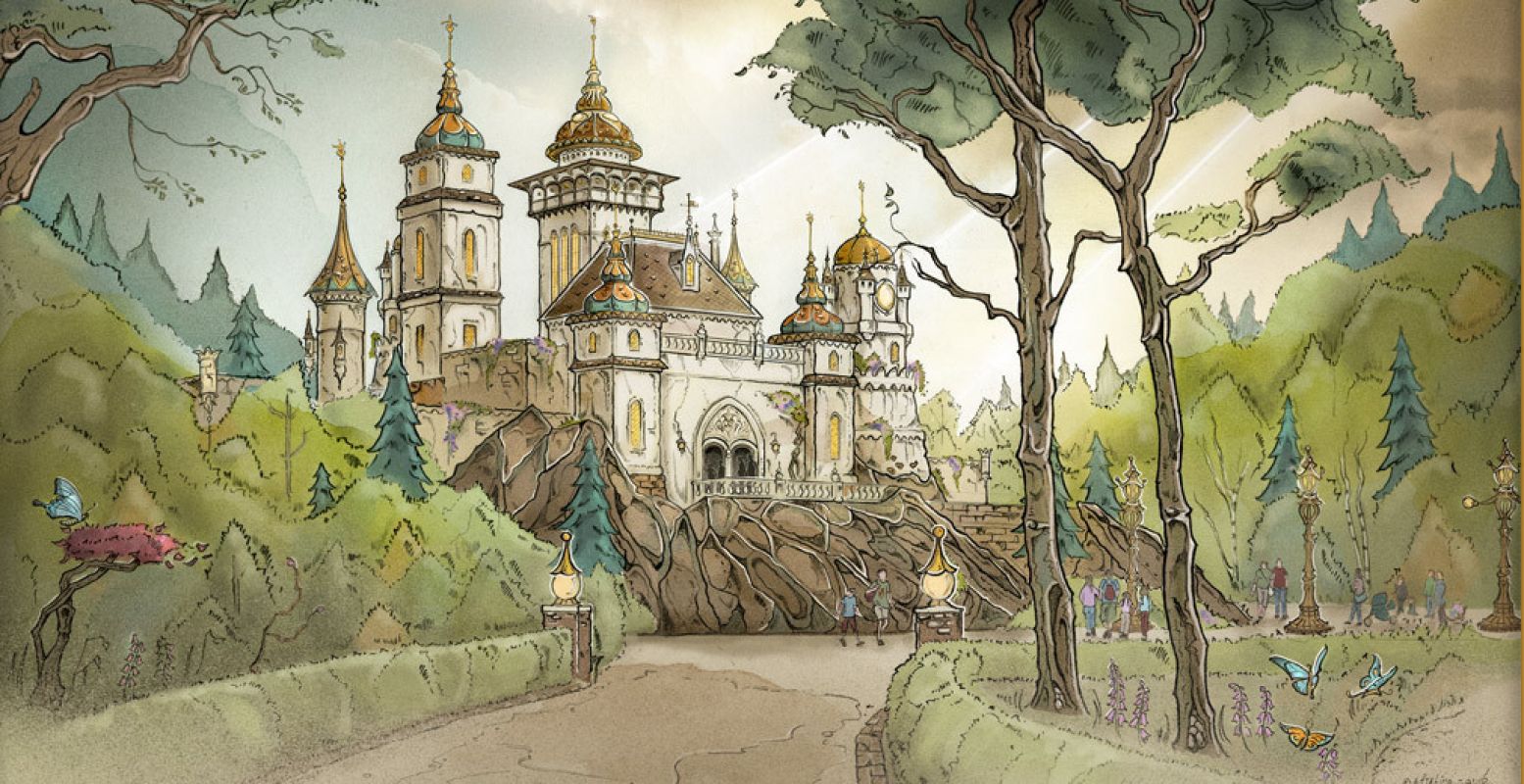 Symbolica opent in de zomer van 2017. Foto: Efteling