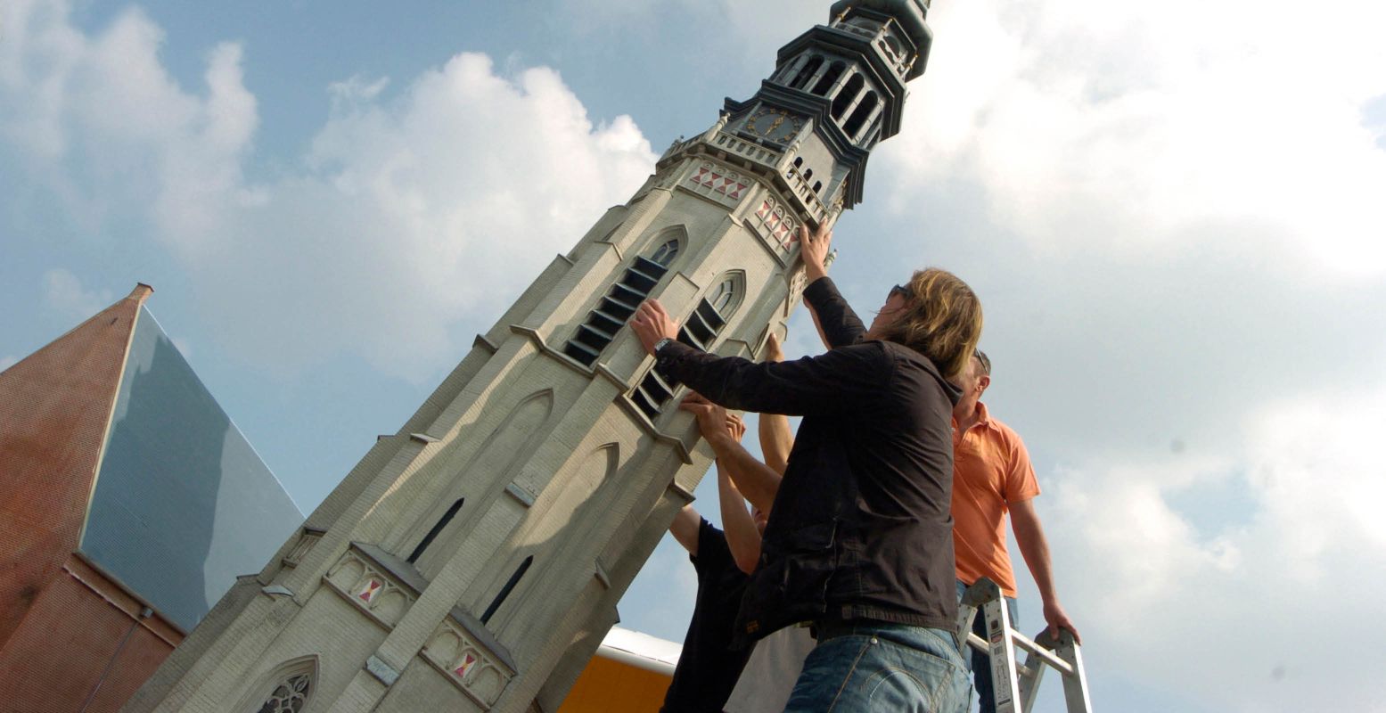 Walcheren in het klein bij Mini Mundi. Foto: Provincie Zeeland © Willem Woznitza