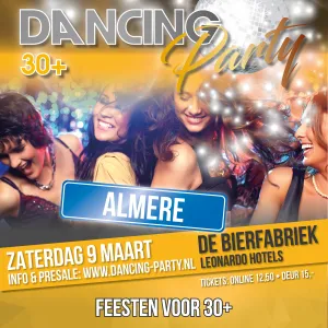 30+ Dancing Party Almere 30+ Dancing Party. Foto: Herman Hilhorst.Foto geüpload door gebruiker.