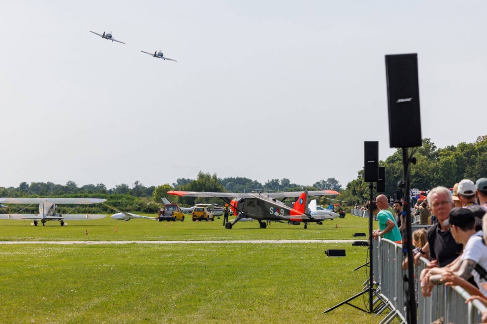 Er zijn allerlei demonstraties te zien van luchtvoertuigen. Foto: Zeeuwse Vliegdagen Er zijn allerlei demonstraties te zien van luchtvoertuigen. Foto: Zeeuwse Vliegdagen