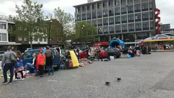 Kofferbakmarkt (Car Boot Sale) eigen foto