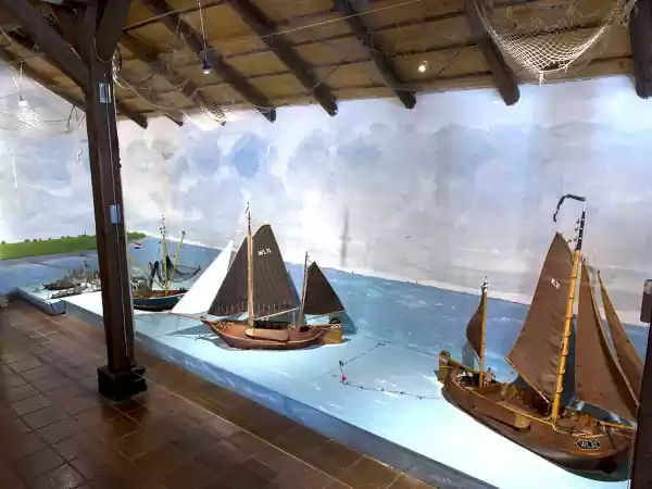 Leer van alles over de Friese visserij. Foto: Museum ’t Fiskershúske © Cees Booij