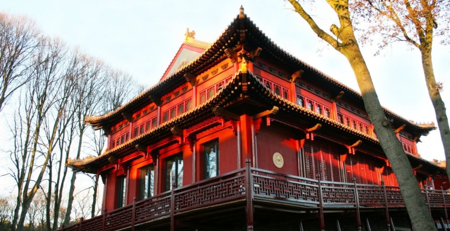 Pandasia lijkt op een Chinese tempel. Bron: © Ouwehands Dierenpark Rhenen