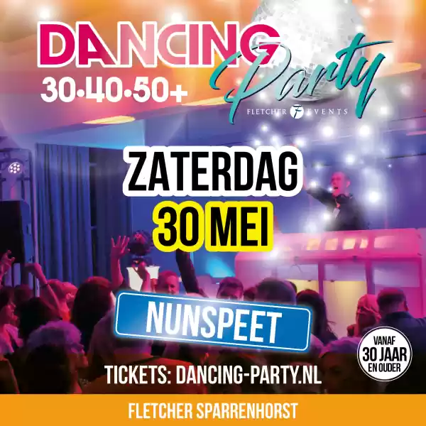 30•40•50+ Dancing Party Nunspeet 30+ Dancing Party. Foto: Herman Hilhorst.