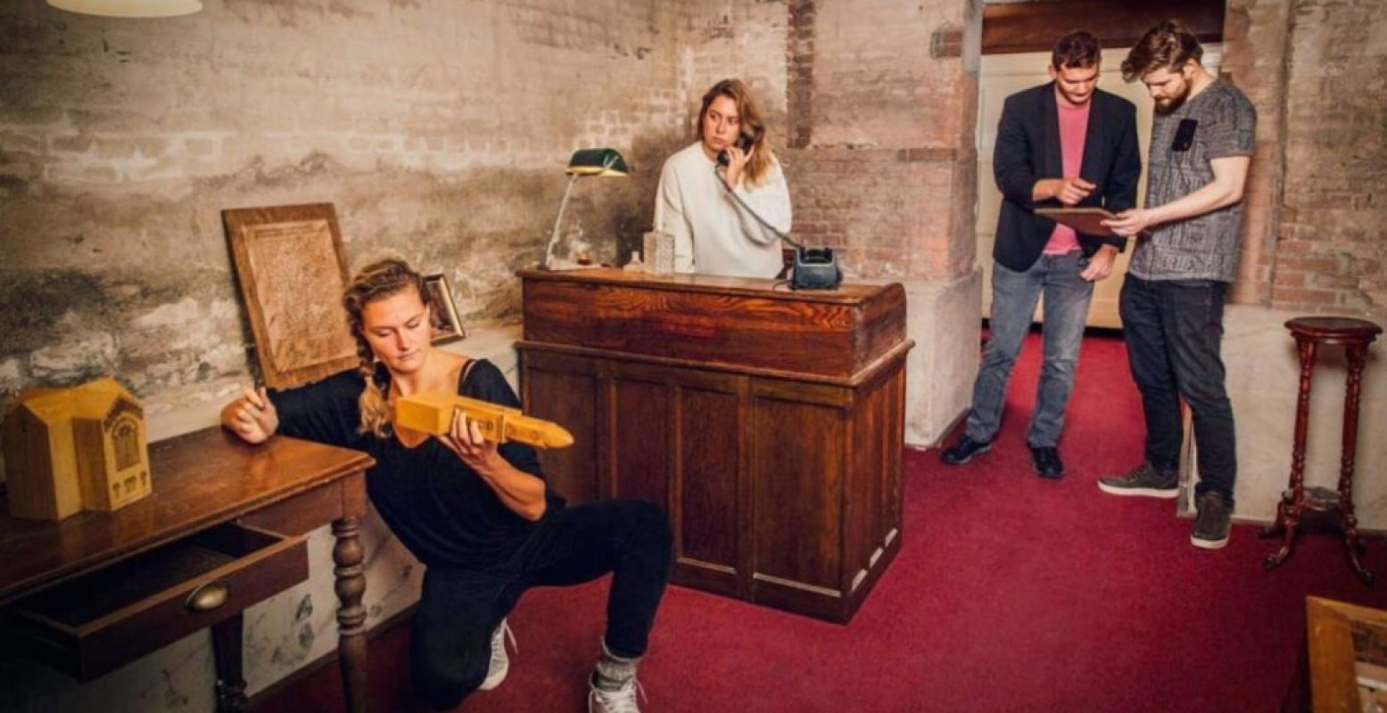 Voor de Doctor Watsons Escape Room ga je ondergronds in een kerk. Foto: Doctor Watsons Escape Room.