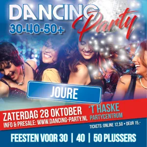 30 40 50 plus Dancing Party - Dansfeest Joure 30+ Dancing Party. Foto: Herman Hilhorst.Foto geüpload door gebruiker.