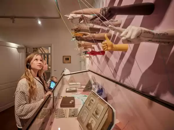 Museum van de Geest Ontdek ook hoe het werkt in je eigen hoofd. Foto: Museum van de Geest