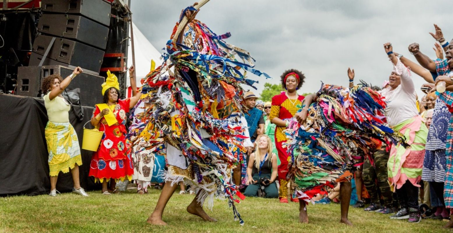 Elk jaar wordt met het Keti Koti festival de afschaffing van de slavernij gevierd. Foto: Afrika Museum