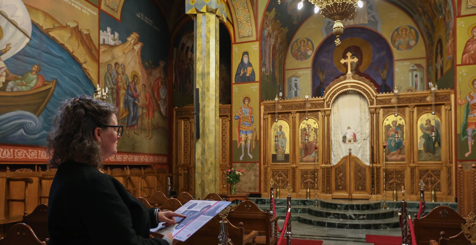 Ontdek prachtige kunstwerken in Kathedraal Heilige Nikolaas. Foto: Femke Lockefeer