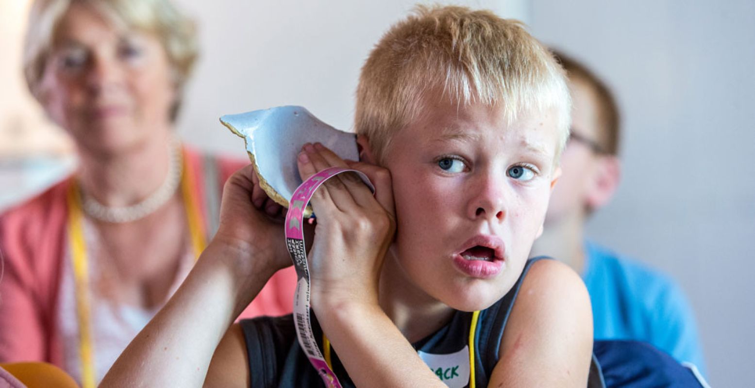 Hoor je de zee al? Familiecolleges zijn leuk en leerzaam voor jong en oud.