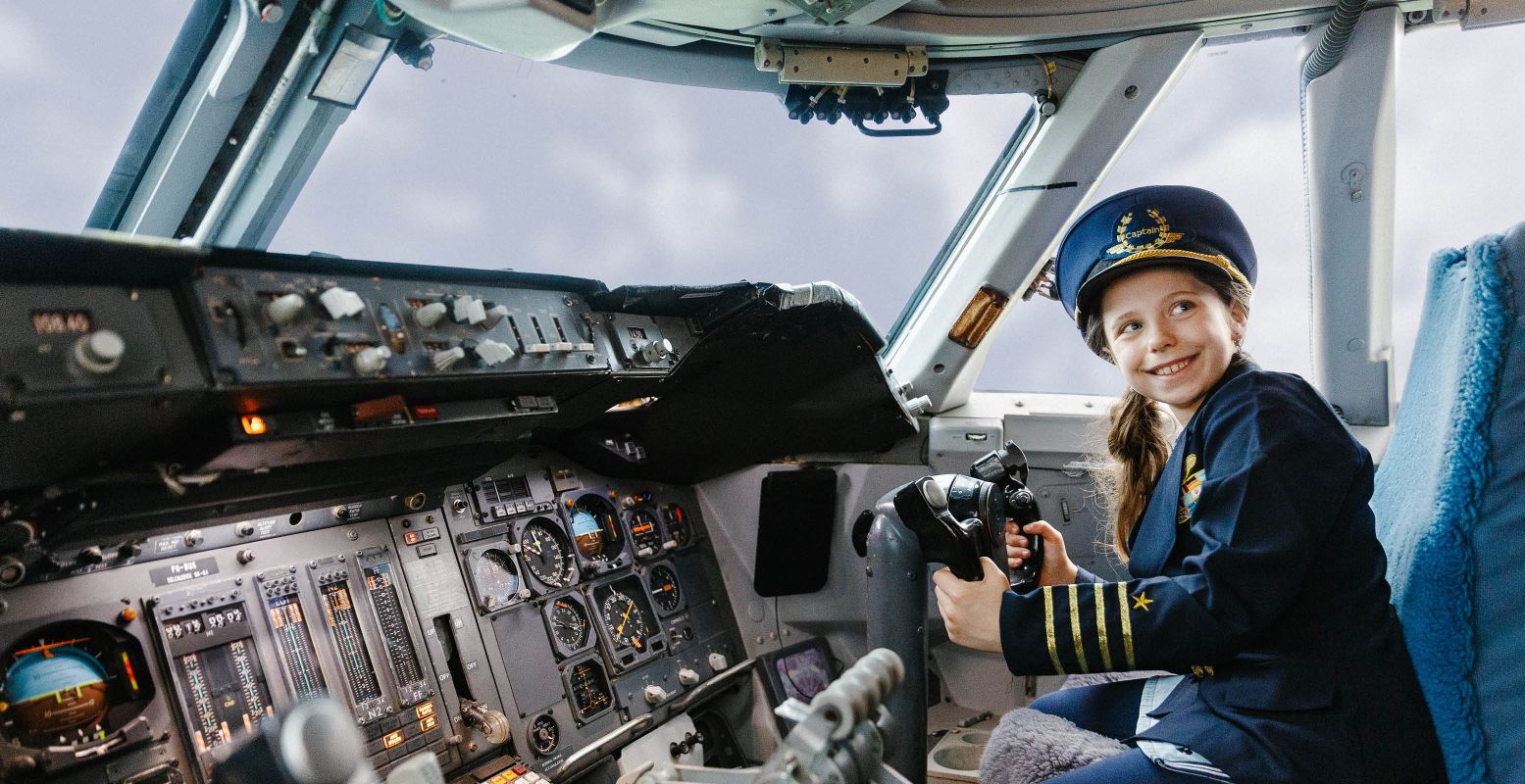 Volg een opleiding tot piloot of stewardess! Foto: Aviodrome