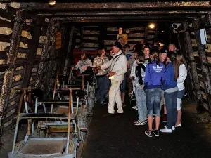 Volg een rondleiding door de steenkolenmijnen. Foto: Steenkolenmijn Valkenburg