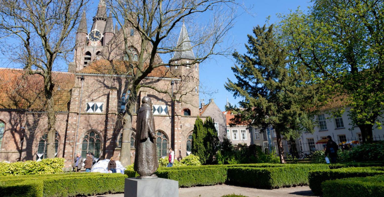 Museum Prinsenhof ligt in het hartje van het centrum. Foto: NBTC Marketing