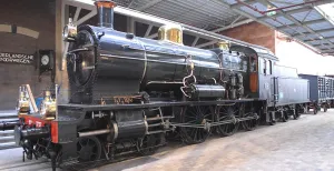 Nieuwe opstelling Spoorwegmuseum: bijzonder stukje treingeschiedenis De NS3737, de meest succesvolle stoomlocomotief van Nederland. Hij heeft ongeveer drie miljoen kilometer afgelegd. Foto: Spoorwegmuseum.