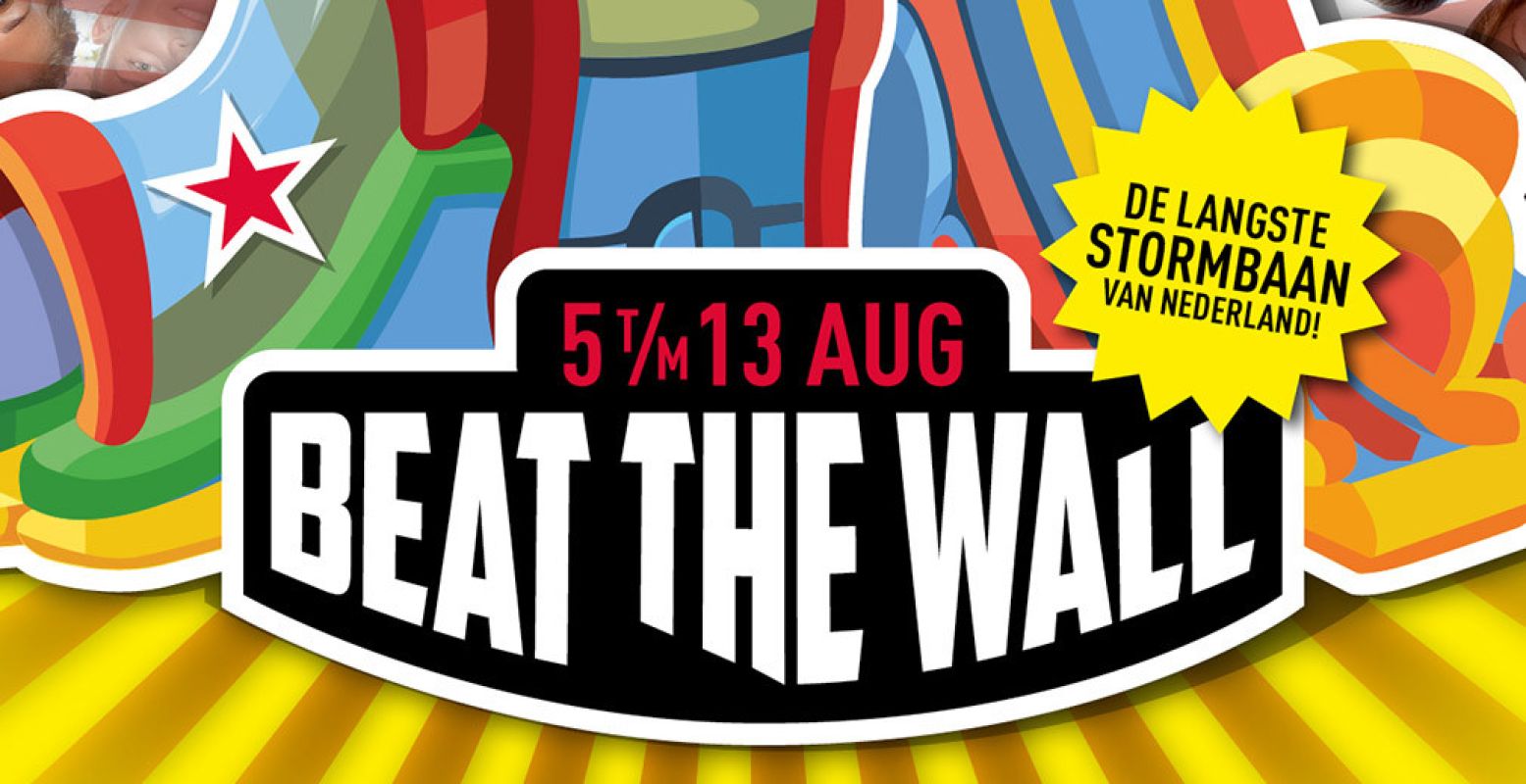 Tickets zijn nu al verkrijgbaar vanaf â‚¬2,- per stuk. Foto: Logo Beat The Wall.