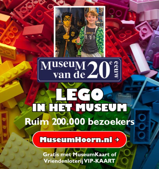 Bezoek de LEGO tentoonstelling bij Museum Hoorn
