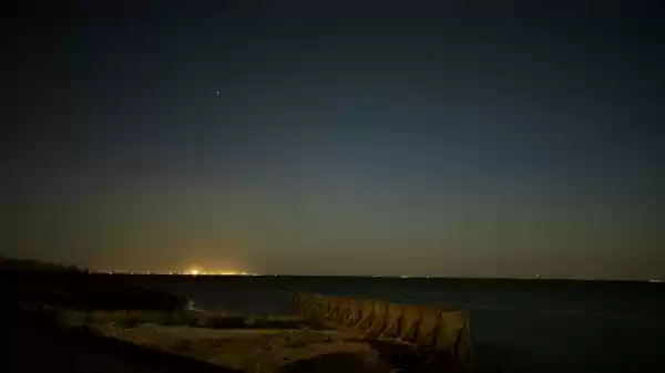 Zonnewende in het Lauwersmeer avondschemering | Foto geüpload door gebruiker Staatsbosbeheer.