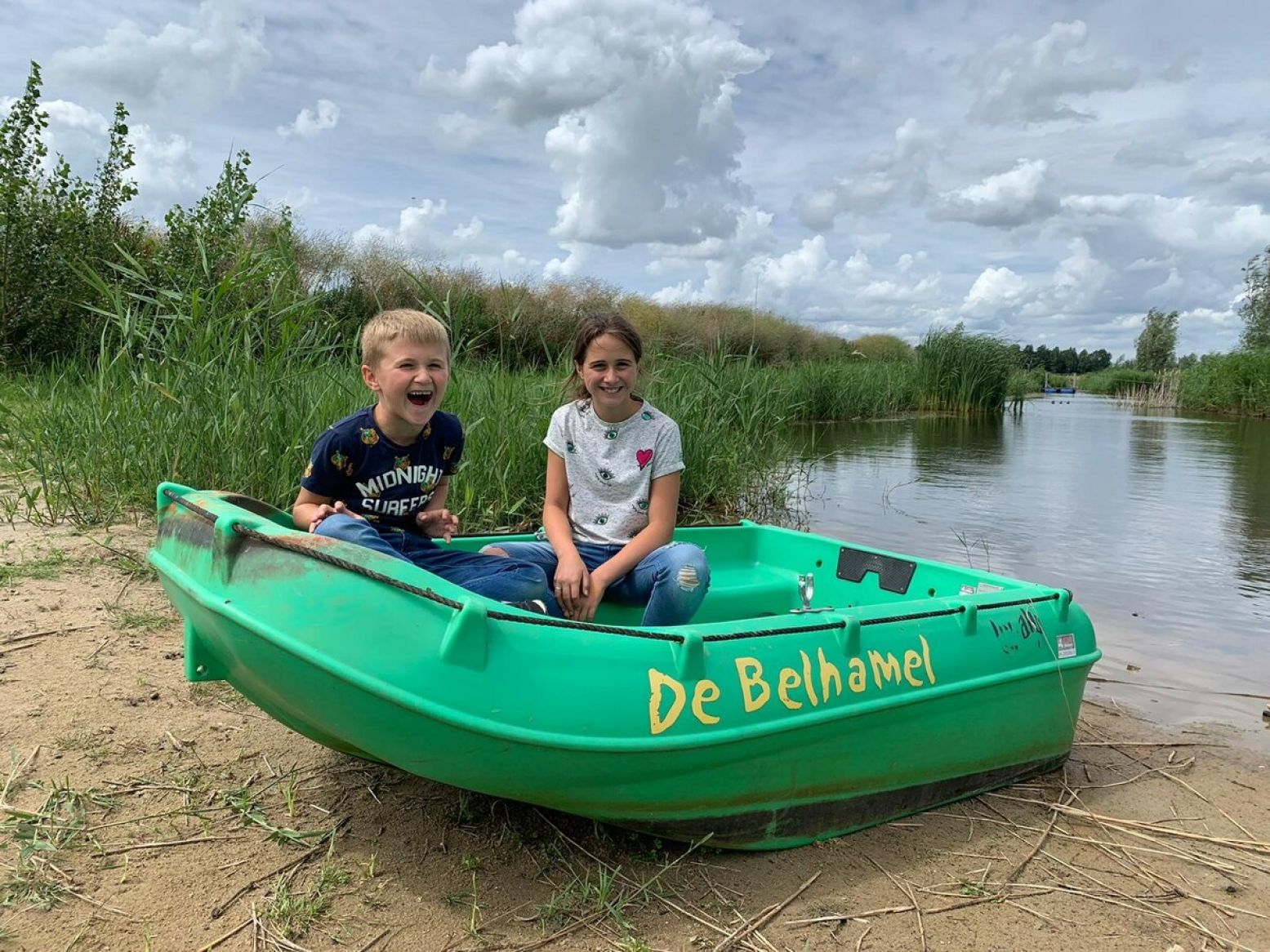 Binnen spelen, buiten spelen of met een bootje het water op? Bij De Belhamel kan het allemaal. Foto: Family Entertainment Center De Belhamel