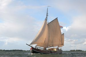 Zeiltraining op het Haringvliet
