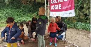 Speuren en graven tijdens de Nationale Archeologiedagen