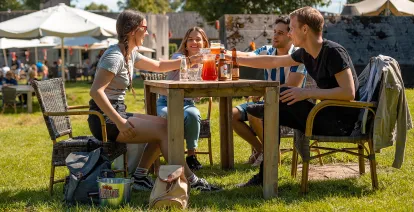 Bezoek een fort of bunker, zoals Fort aan de Klop: dat verandert dit weekend in Terraseiland. Foto: Abe Jonker