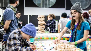 MozFest House kinderprogramma MozFest House 2016. Foto: Erik Westra.Foto geüpload door gebruiker.