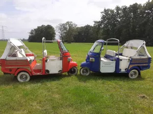 Verken het Groene Hart in een tuktuk. Foto: TukTuk verhuur Woerden