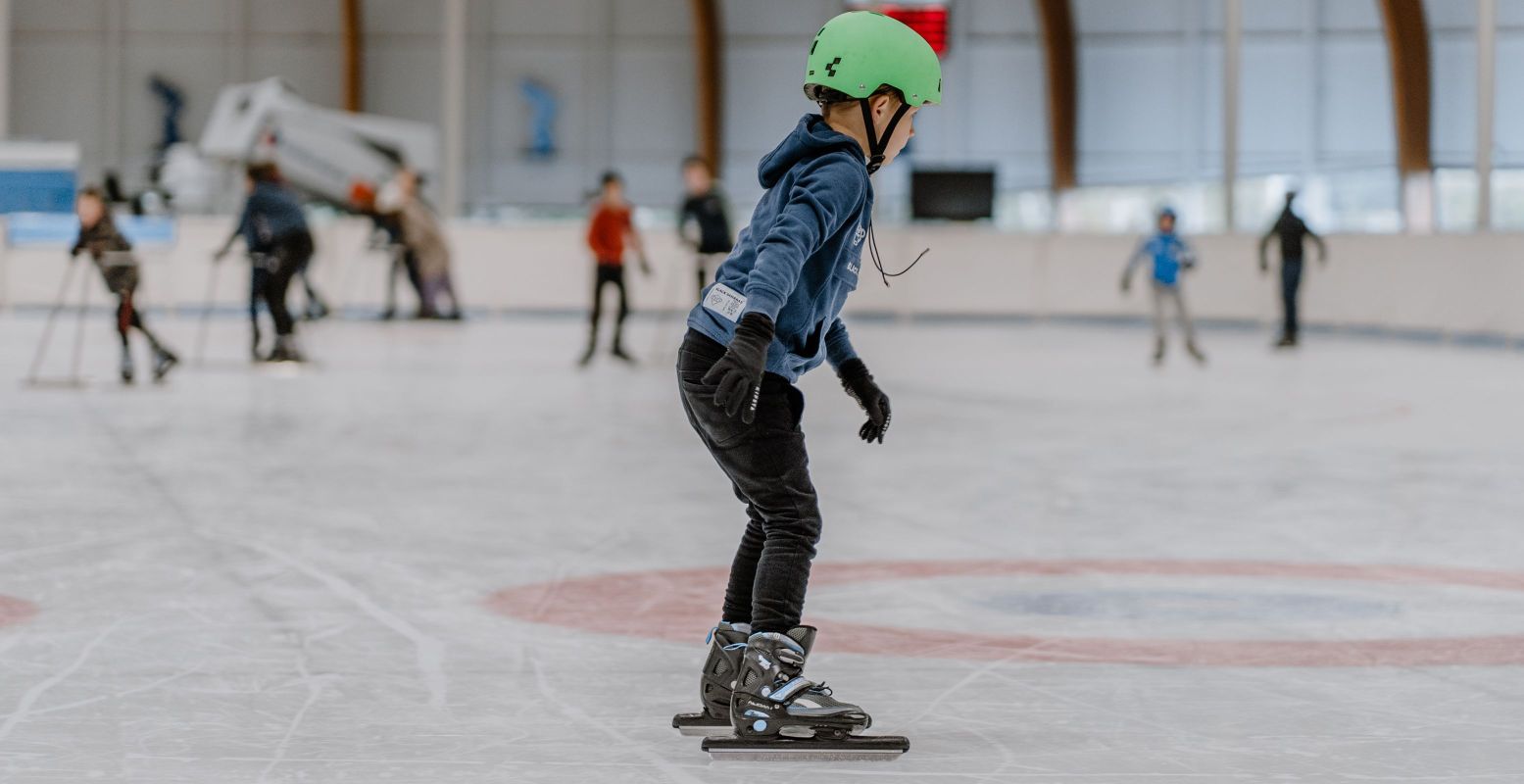 Oefen je slag. Foto: Elfstedenhal © Jan-Hessel Boermans