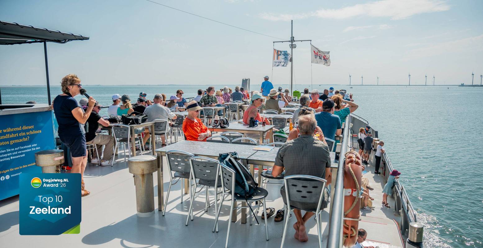 Welk uitstapje is de nummer 1 van Zeeland op DagjeWeg.NL? Foto: MS Onrust