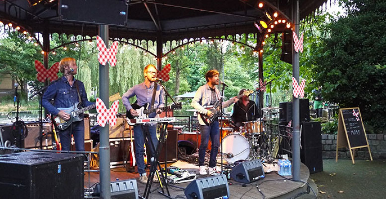 Muziek tijdens de ZOOmeravonden in Artis. Foto:  Erik B. 