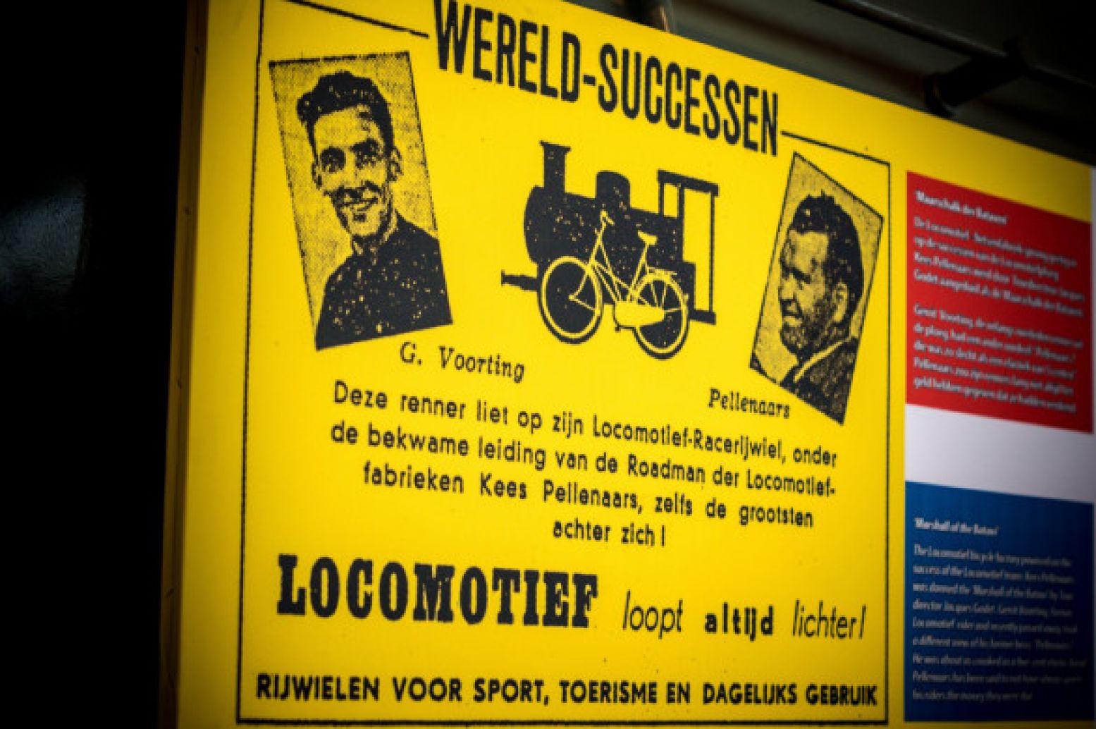 De trein en de Tour de France, ontdek alle verhalen! Foto: Spoorwegmuseum