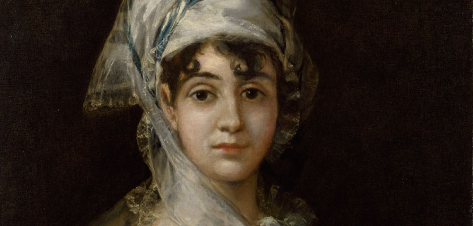 Francisco José de Goya y Lucientes - Portret van de actrice Antonia ZÃ¡rate (1810â€“11) © State Hermitage Museum, St Petersburg.