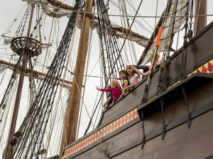 Schip ahoy! Foto: De Halve Maen.