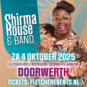 Shirma Rouse & Band komt naar Doorwerth Foto: Fletcher Events