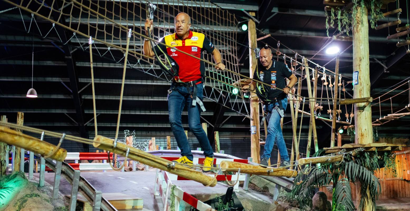 Het Coronel Adventure Indoor Klimbos is een walhalla voor liefhebbers van klimparcours! Foto: Coronel Adventure Indoor Klimbos