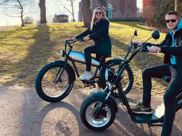 Toer elektrisch door het Groene Hart. Foto: E-Chopper Adventures