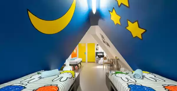 6x bijzondere hostels in Nederland Logeren bij nijntje in Utrecht! Foto: Taco van der Werf