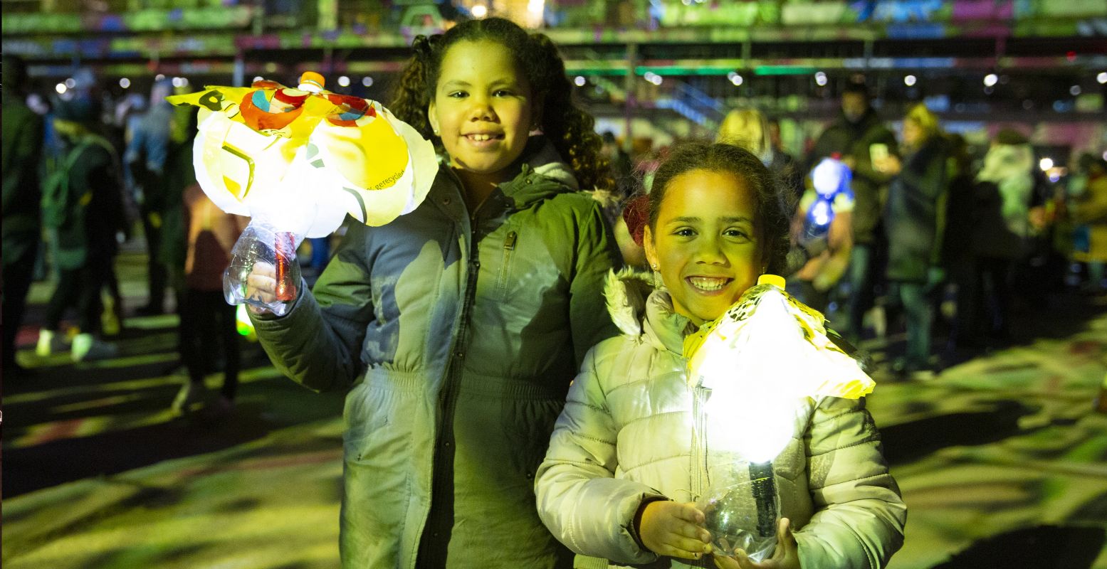 Een magische ervaring voor jong en oud. Foto: GLOW Eindhoven © Sabine Swinkel