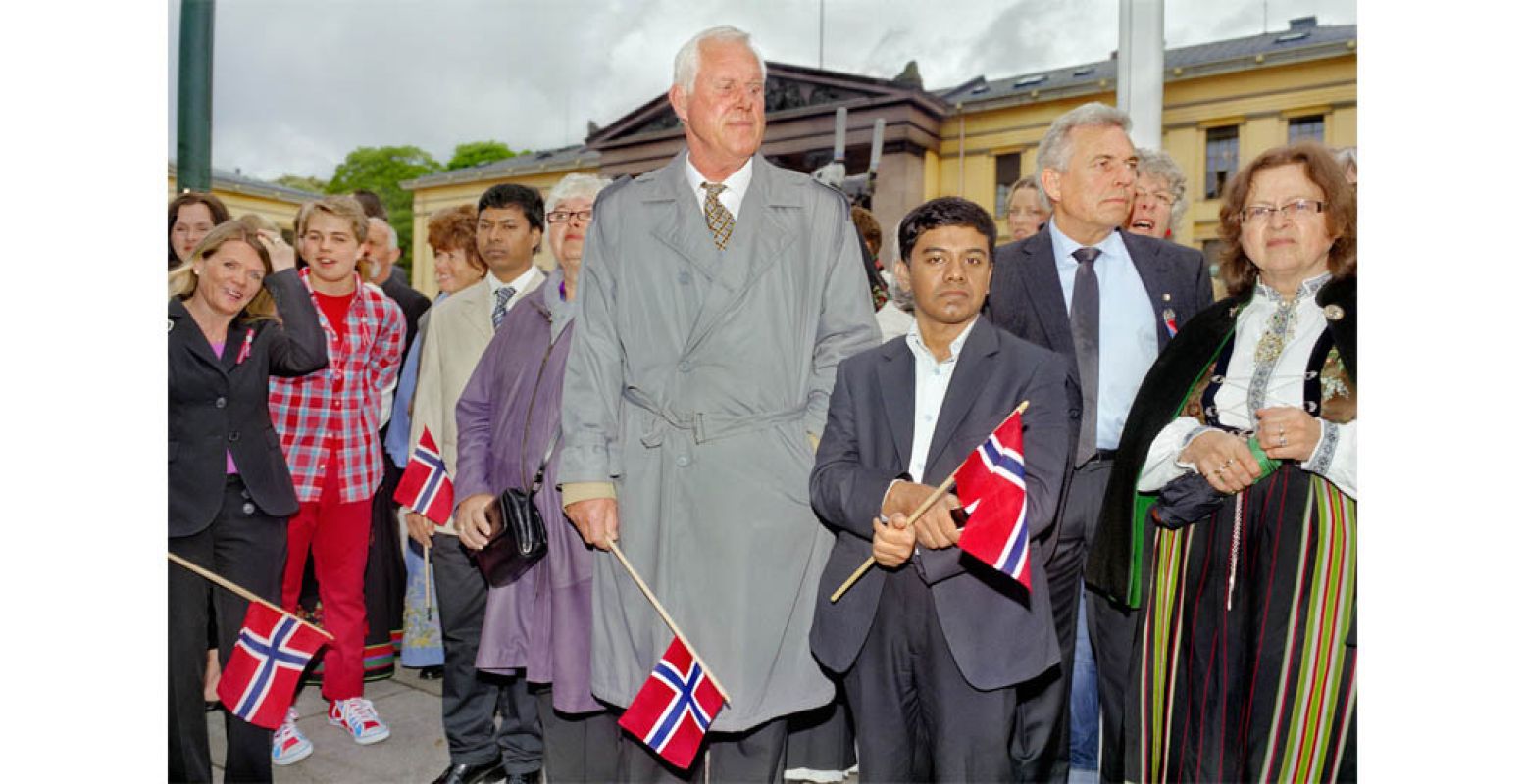 Noorwegen, Oslo, Grunnlovsdag, 17 mei © Otto Snoek