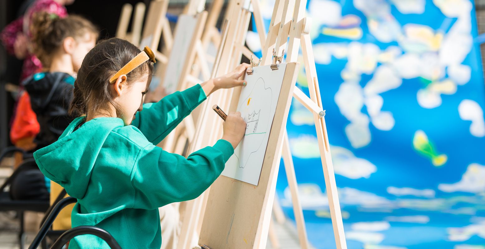 Maak je eigen ei-land bij het Scheepvaartmuseum tijdens Pasen. Foto: Scheepvaartmuseum © Twycer